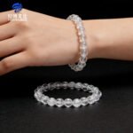 White Crystal Bracelet – Five Elements Metal Energy Purification & Balance Bracelet - Image 2