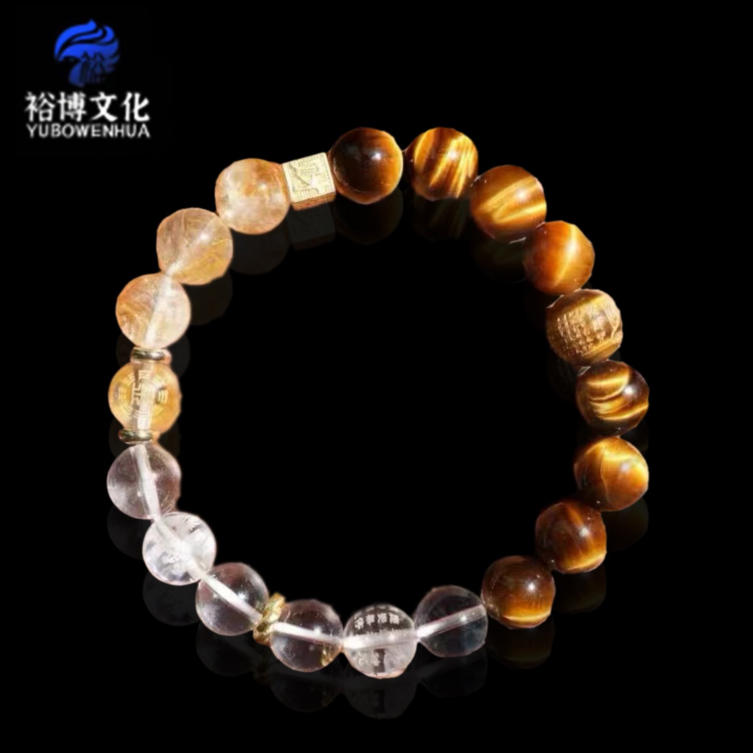 a61dc98c8fdb6eb294ffa9251930b39f Gold and Earth Element Wealth-Attracting Bracelet - Image 1